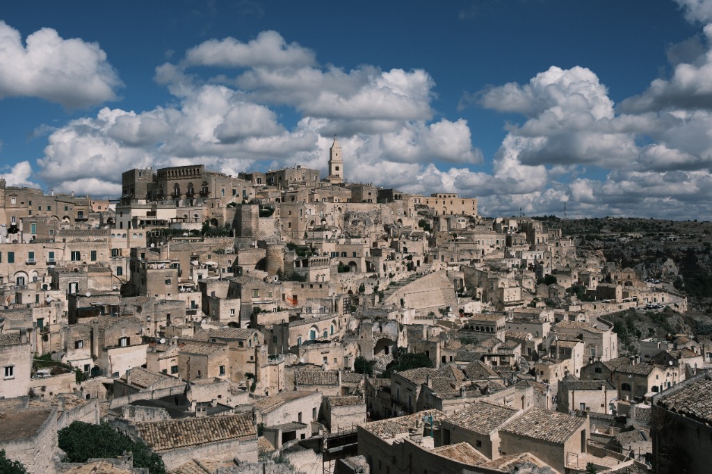 Matera skyline